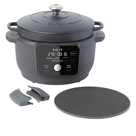 Instant
Precision 5-in-1 Electric 6qt Enameled Cast Iron Dutch Oven – 20678955 | HSN