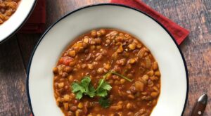 Easy lentil soup recipe