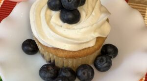 Banana blueberry cupcakes are sure to impress