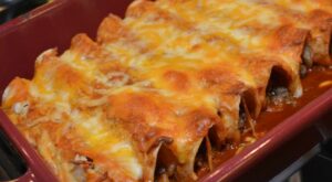 Easy Beef Enchiladas- The Cookin’ Chicks | Recipes, Easy beef enchiladas, Easy enchiladas