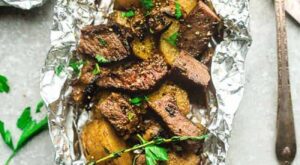 Steak and Potatoes Foil Packets | Easy Steak Dinner Recipe Idea