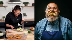 Alex vs America: Meet the judges from Season 2 Episode 1 of the Food Network show