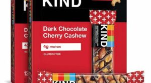 KIND Bars, Dark Chocolate Cherry Cashew, Healthy Snacks, Gluten Free, 24 Count – Dealmoon