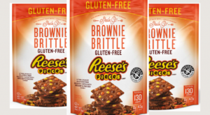 Second Nature Brands unveils Gluten Free Brownie Brittle Reese’s Pieces