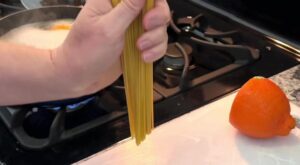 This pasta tip works perfectly when your pot is too small. Italian cooking will never be the same. | The Gooch | The Gooch · Original audio