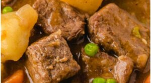 This Beef Stew is the ultimate comfort food! With this easy one pot recipe, you can make a hearty … | Easy beef stew recipe, Beef stew recipe, Crockpot recipes beef