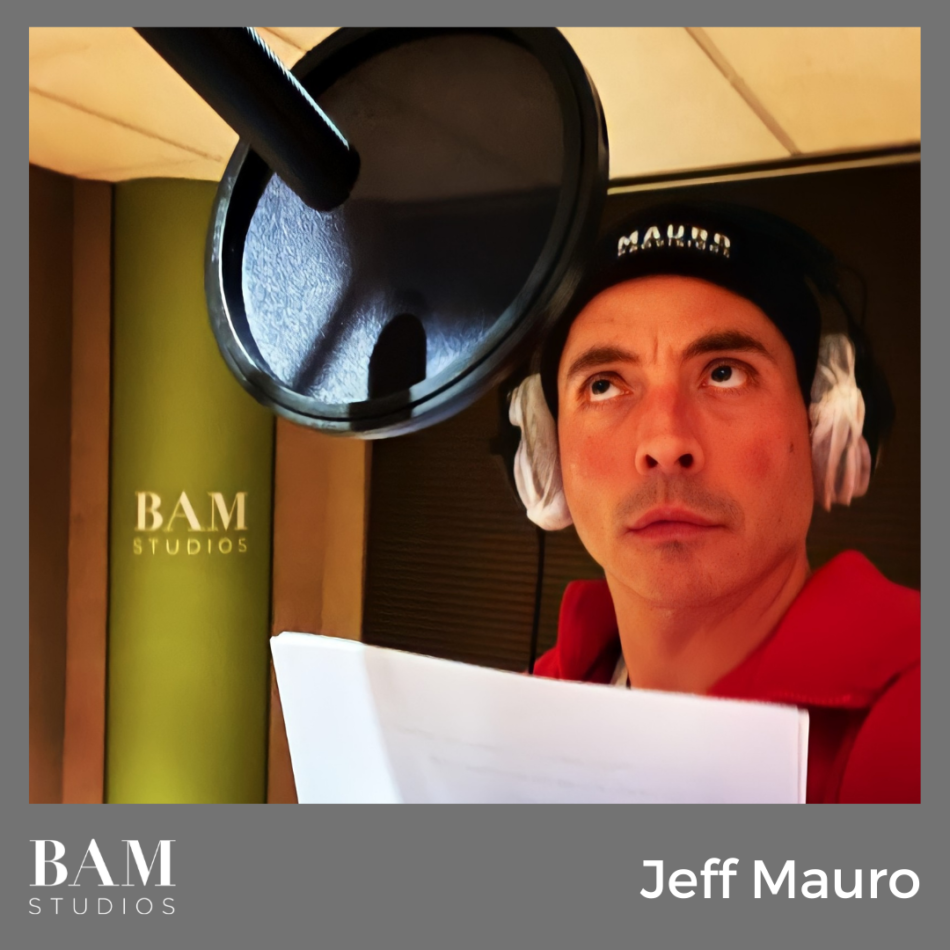 Food Network star Jeff Mauro records at BAM! – BAM Studios
