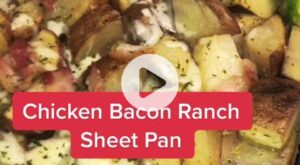 sheet pan ranch cheese chicken｜TikTok Search – TikTok