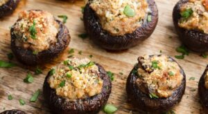 These Stuffed Mushrooms Are The Poppable-App Your Party-Goers Will Love