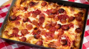 Detroit-Style Pepperoni Pizza | Recipe | Food network recipes, Food, Pizza recipes pepperoni
