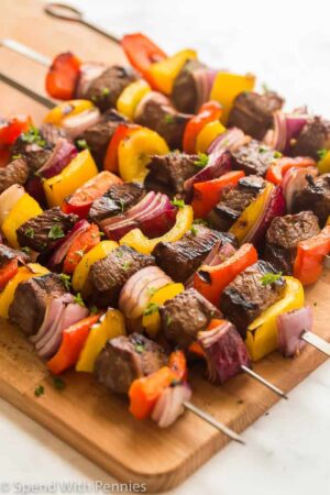 Easy Beef Kabobs