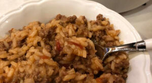 Quick and Easy Beef and Rice Dinner