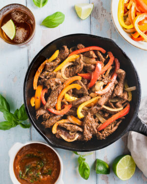 Easy Tex-Mex Stir Fry Steak with Peppers – Bakes by Chichi
