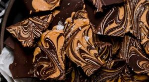 Dark Chocolate Peanut Butter Bark (Low Sugar) – Skinnytaste