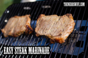 Easy Steak Marinade + Market Street Texas Beef #MarketStreetTX