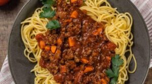 Easy Beef Bolognese – Living Beyond Allergies