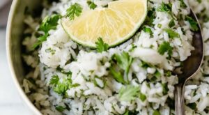 Instant Pot Cilantro Lime Rice Recipe – Skinnytaste