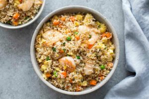 The Best Use of Leftover Rice: Shrimp Fried Rice