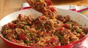 Easy Beef and Noodle Dinner
