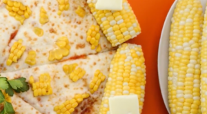 A pizza with a corncob crust has truly divided food lovers