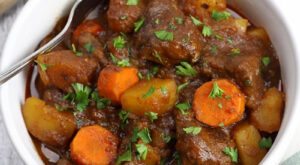 Easy Stovetop Beef Stew