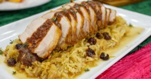 Lidia Bastianich’s roasted pork loin is perfect for your holiday table