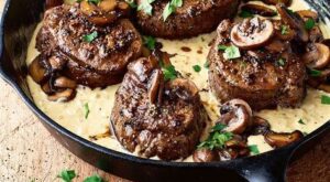 Ina Garten’s steak with mustard and mushrooms is a luxurious dinner | Recipe | Easy steak recipes, Recipes, Meat recipes