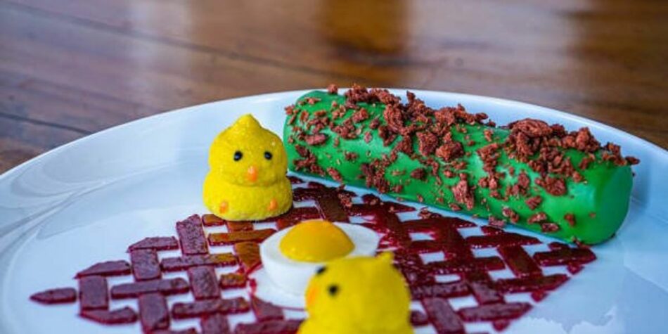 Houston pastry chef now serving his Food Network-winning, Easter ham-inspired dessert