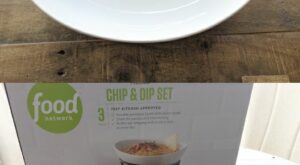 Food Network Chip & Dip Set White Porcelain Bowls | Food network recipes, Porcelain bowl, Chip dip