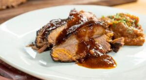 Sunny’s Easy BBQ Braised Brisket with Sweet Potato and Carrot Mash | Recipe | Braised brisket, Food network recipes, Braised