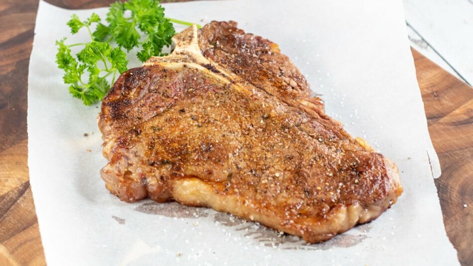Baked T-Bone Steak: An Easy, Tender, & Juicy Oven-Baked Steak Dinner!