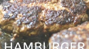 Hamburger Steak Recipe No Gravy – Easy Weeknight Dinner – 4 Hats and Frugal | Recipe | Hamburger steak, Hamburger steak recipes, Recipes