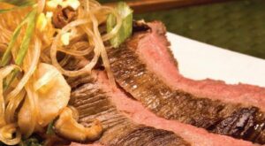 It’s easy to make this Sesame Flank Steak with Asian Noodles recipe! Certified Angus Beef ®️️️ brand … | Grilled steak recipes, Best beef recipes, Easy steak dinner