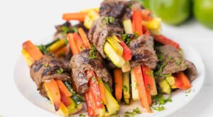 Easy Steak Rolls Recipe With Veggies Low-Carb, Keto