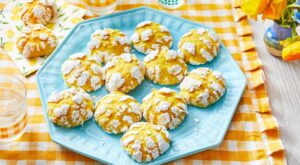 Bite Into Lemon Crinkle Cookies With Afternoon Tea