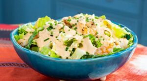 “Shear Brilliance” Grilled Shrimp Salad (Timesaving Tips) – Sunny Anderson, Jeff Mauro, Geoffrey Zakarian & Katie Lee, “The Kitchen” on the Food Network.