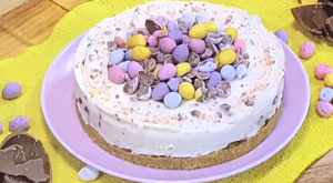 Becky Excell gluten free mini egg cheesecake recipe on Steph’s Packed Lunch