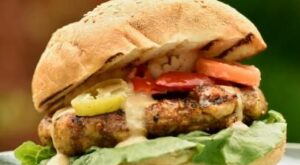 Grind-Your-Own Chicken Shawarma Burgers | Recipe | Chicken shawarma, Food network recipes, Shawarma