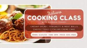 Italian Cooking Class with Barbara Tenney