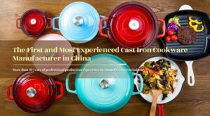 China Cast Iron Cookware Manufacturer | Enameled cast iron cookware, Enameled cast iron, Cast iron cookware