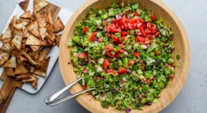 Serving Fattoush the “TikTok Way” Just Might Be the Best Way to Eat It