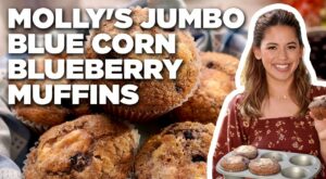 Molly Yeh’s Jumbo Blue Corn Blueberry Muffins | Girl Meets Farm | Food Network | Flipboard