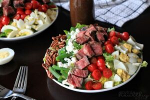 The Ultimate Steak Salad with Homemade Balsamic Vinaigrette