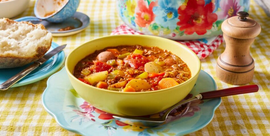This Hearty Hamburger Soup Is Perfect for a Cold Winter Day