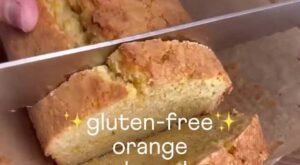 Gluten-Free Orange Almond Loaf Cake! Orange zest and almond extract planned a party with a gluten-free cake, and you’re ALL invited! This 1-BOWL show-stopper is perfectly sweet, moist, and zesty! | BakerySpirit | NewsBreak Original