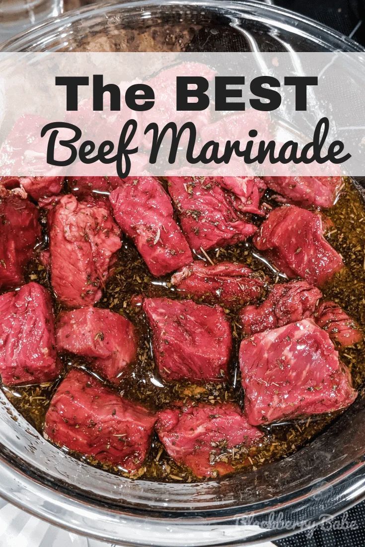 BEST Steak Marinade- Beef Kabob Recipe! | Grilling recipes, Beef kabobs, Beef kabob recipes