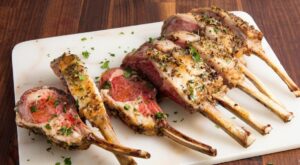 This Garlicky Rack Of Lamb Is So Easy And SO Yummy