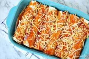 easy-beef-and-bean-enchiladas-[gluten-free,-dairy-free-options]