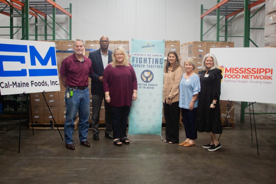 129,000 eggs to help feed Mississippi’s food insecure families