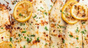 Garlicky Lemon Baked Tilapia Is Crazy Simple